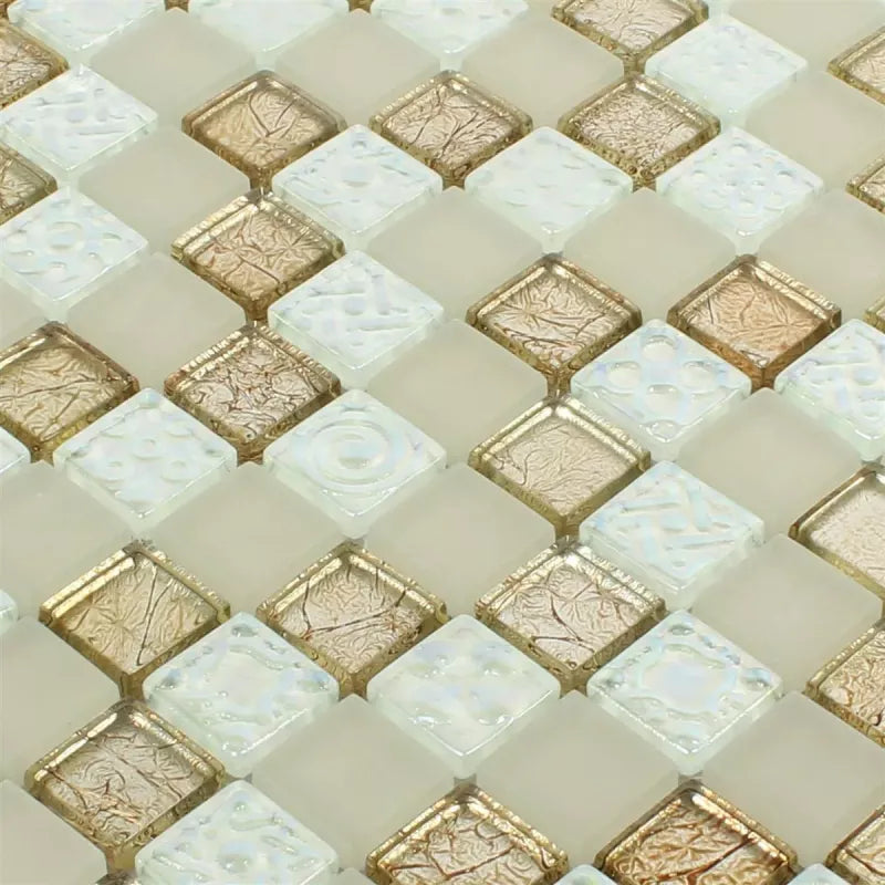 Mosaic tile for interior walls and floors