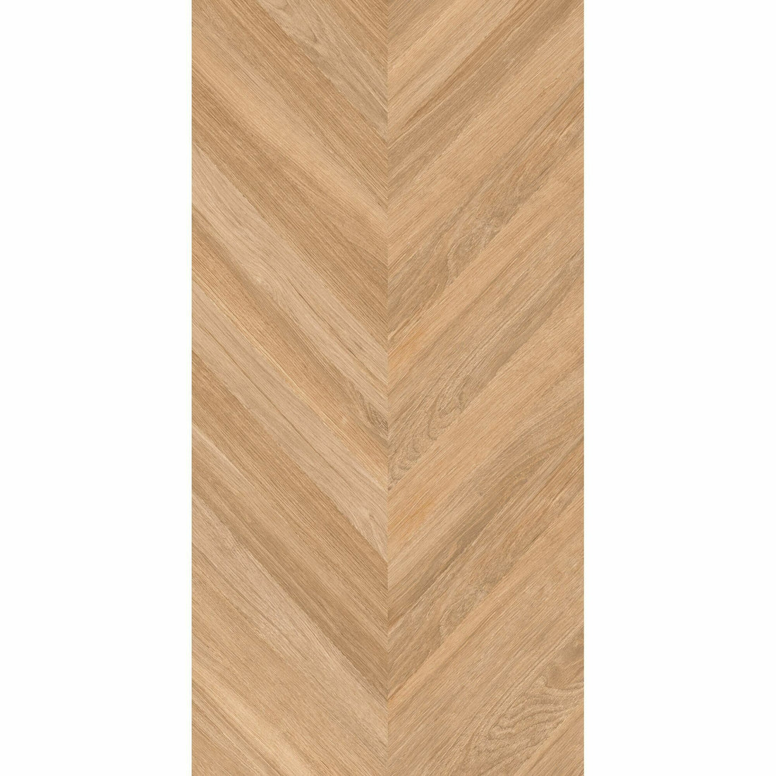Golden Oak Matt Chevron Wood Effect Porcelain Floor Tile - Luxury Tiles