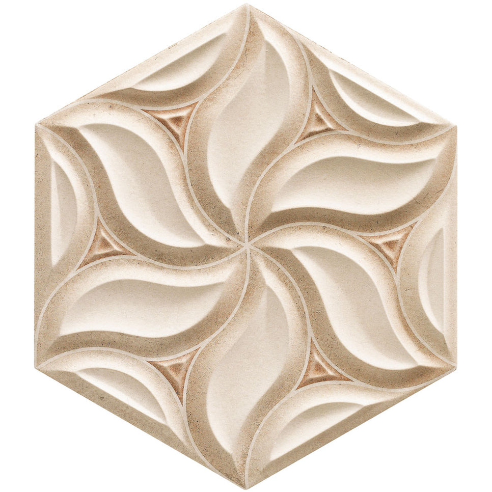 Meringue Star Beige Sand Tile