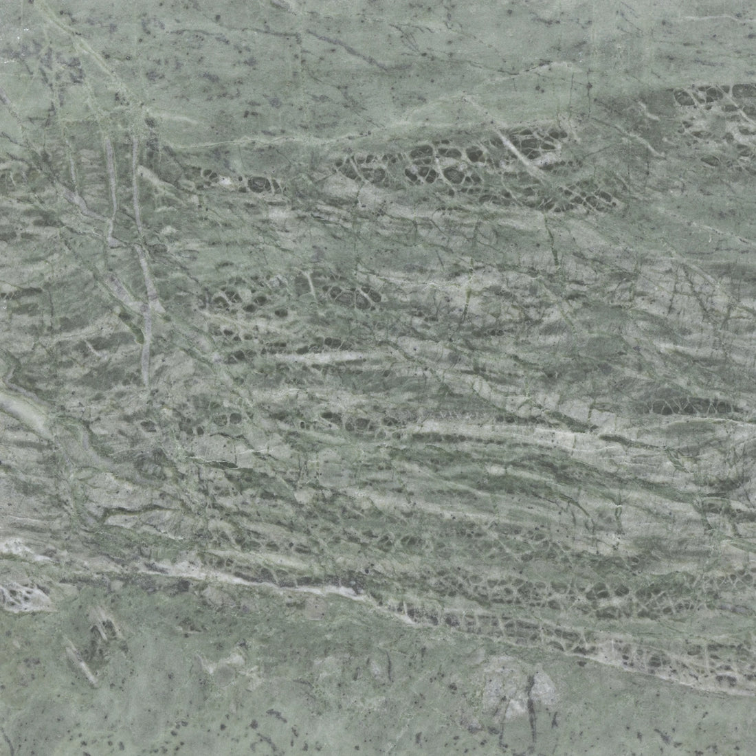 green honed marble tile