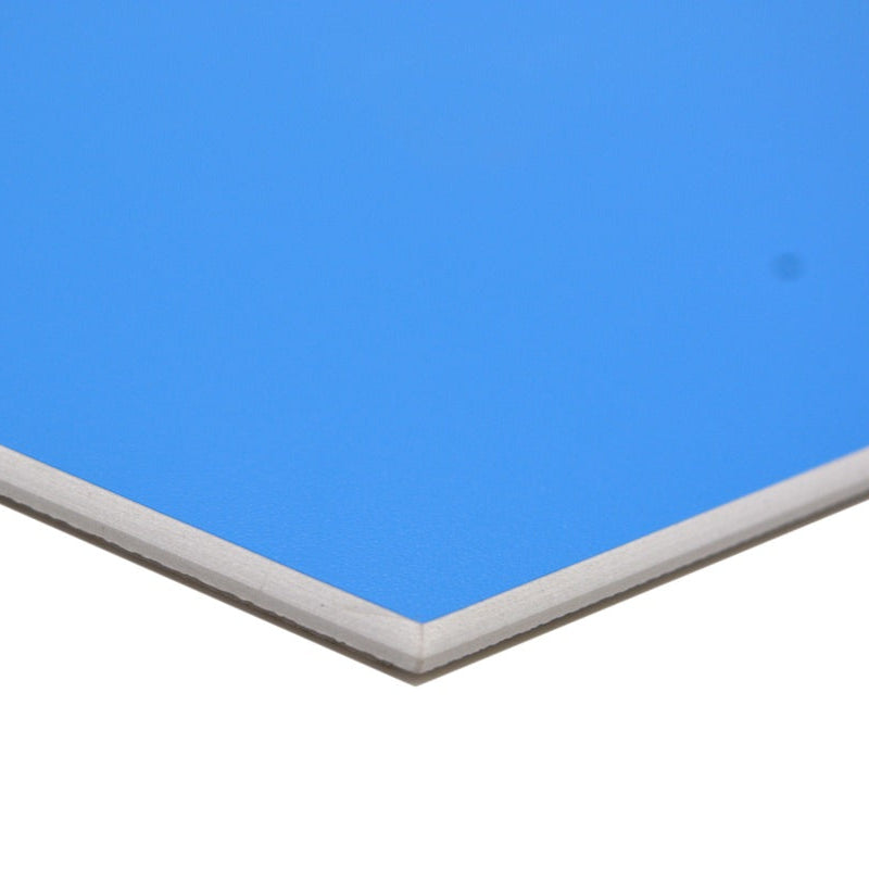 blue hexagon self-adhesive
