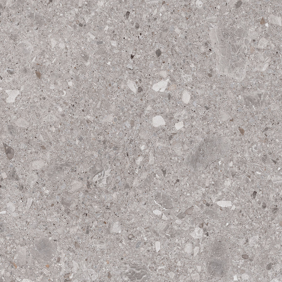 Terrazzo Piedra Concrete Effect Tile 60x60 cm