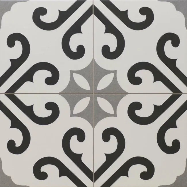 Windsor Vintage Pattern Porcelain Floor Tile