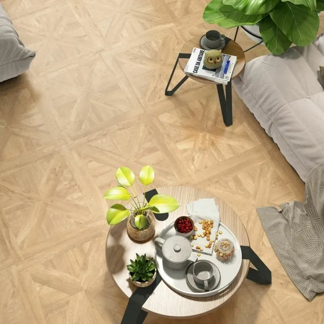 Westminster Parquet Amber Wood Effect Matt Floor Tiles - Luxury Tiles UK