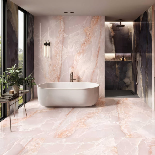 Pink Tiles Interior Design