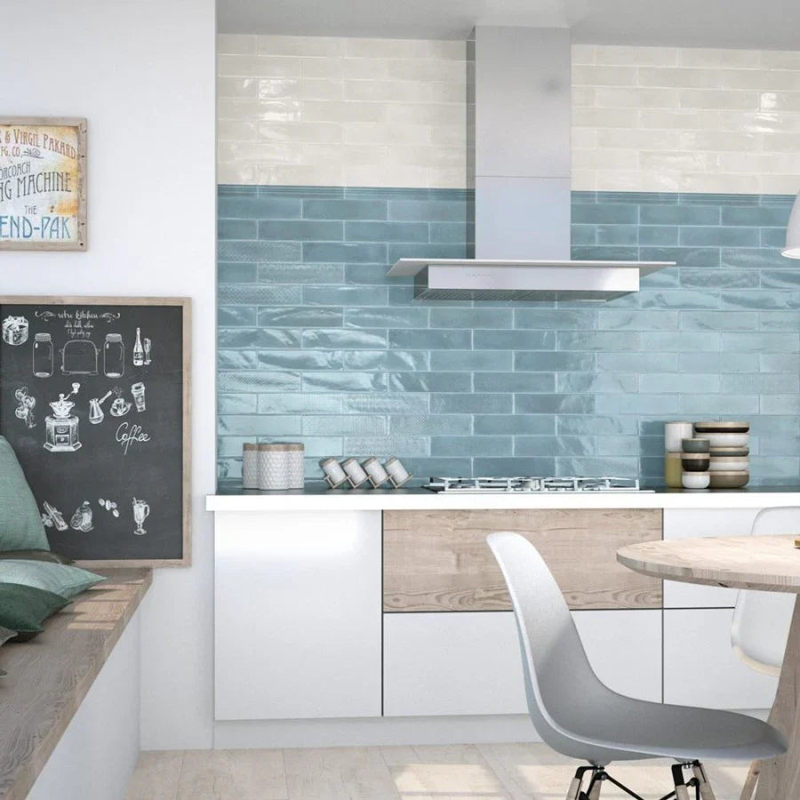 blue kitchen tiles 