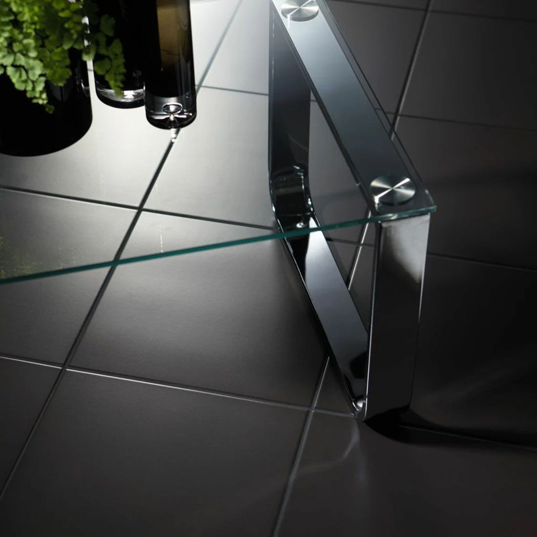 Black Porcelain tiles for floors