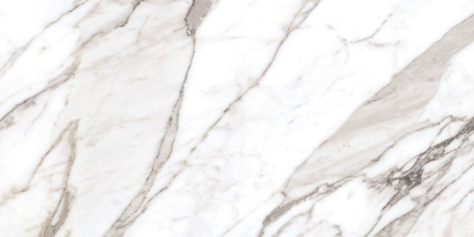 Natural Calacatta Polished Marble Effect 600x1200mm Tile - Luxury Tiles UK