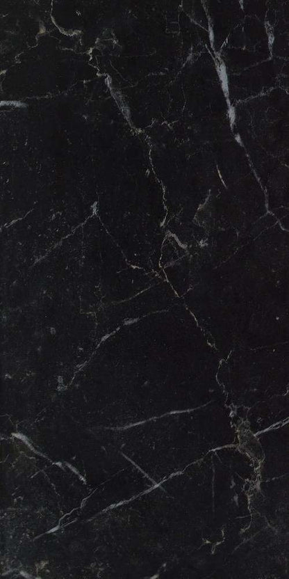 Elegance Black Marble Effect Gloss Tile