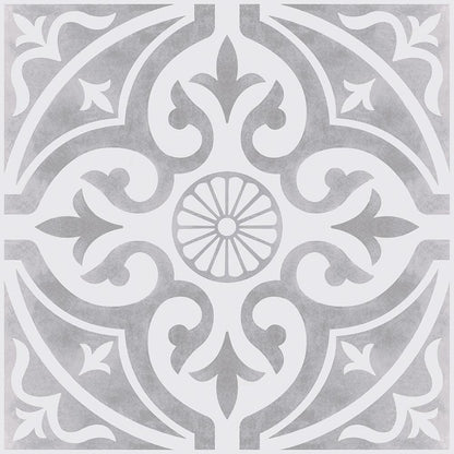 Kingsbridge Silver Patterned Wall and Floor Tiles - 330 x 330mm