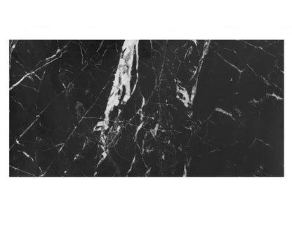 White Gold &amp; Jet Black Marble Effect 600x300mm Wall Tile Luxury Tiles