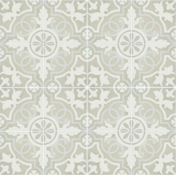 Victorian Soft Beige Pattern Tile - Luxury Tiles UK