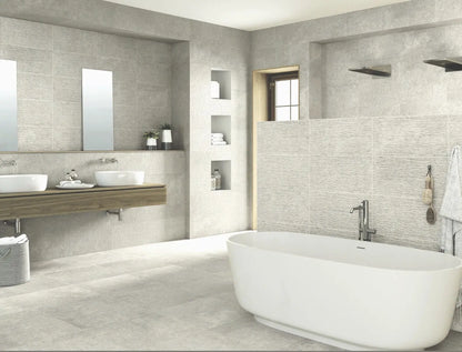 Blur Grey Stone Effect 600x600mm Luxury Tiles