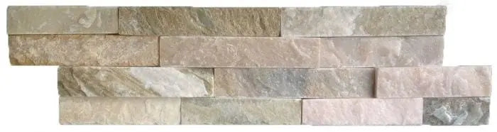 Oyster Beige Split face slate tile 100x360mm - Luxury Tiles UK