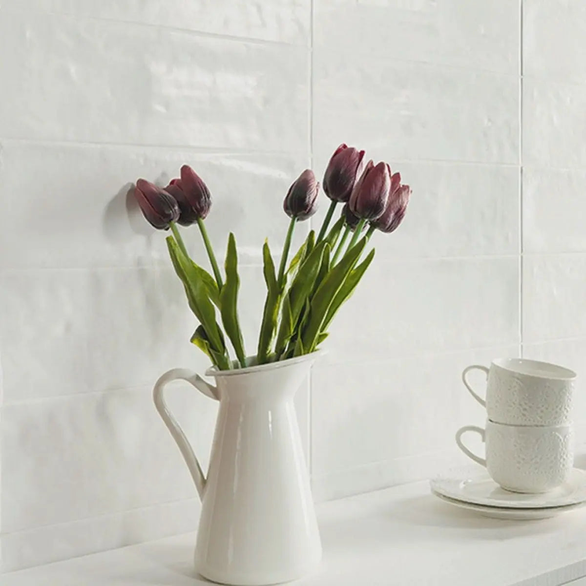 Artisan White Metro Wall Tile 100x300mm Luxury Tiles