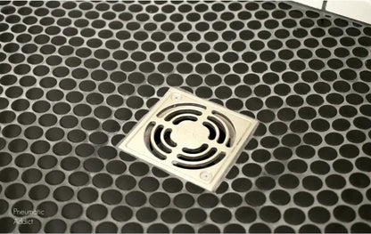 Black Matt Penny Circle Mosaic Tile Luxury Tiles