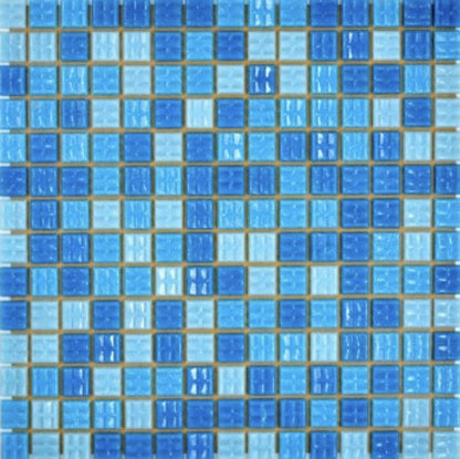 Atlantic Swimming Pool | Blue Mosaic Tile