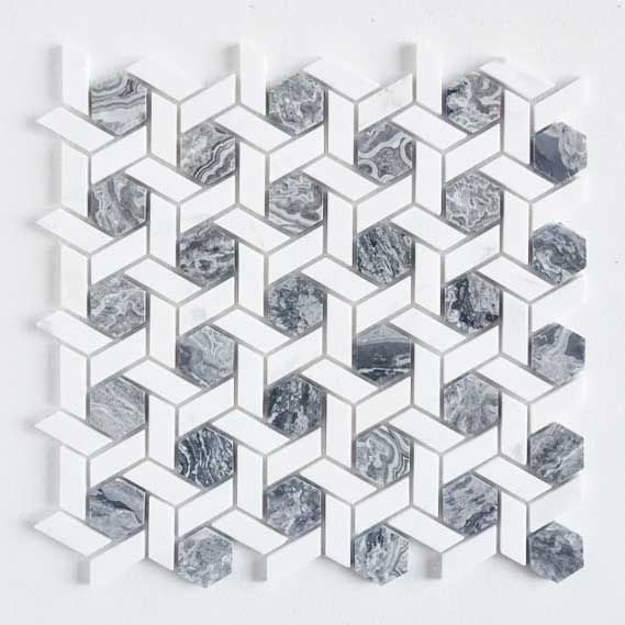 Aragon Marble Hexagon Marble Tiles