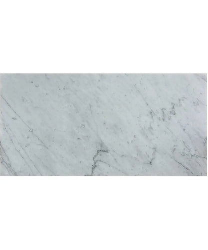 Tuscany Bianca Marble Honed 60x30cm Floor and Wall Tile Minoli