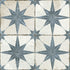 Astral Star Blue patterned tiles 45 x 45cm Luxury Tiles