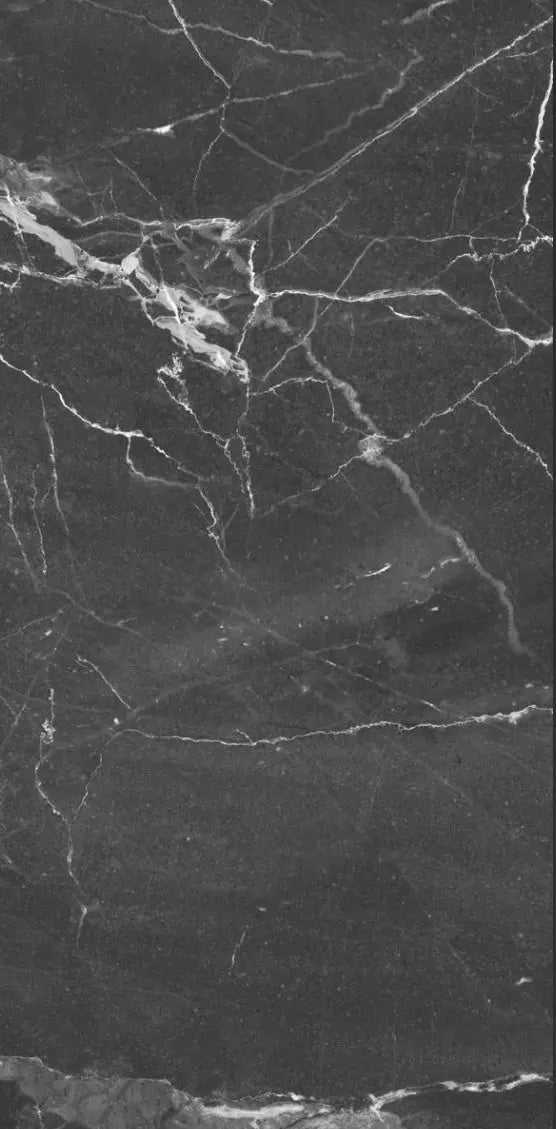 Nero Marquina Marble Effect 300x600mm Porcelain Tile Luxury Tiles