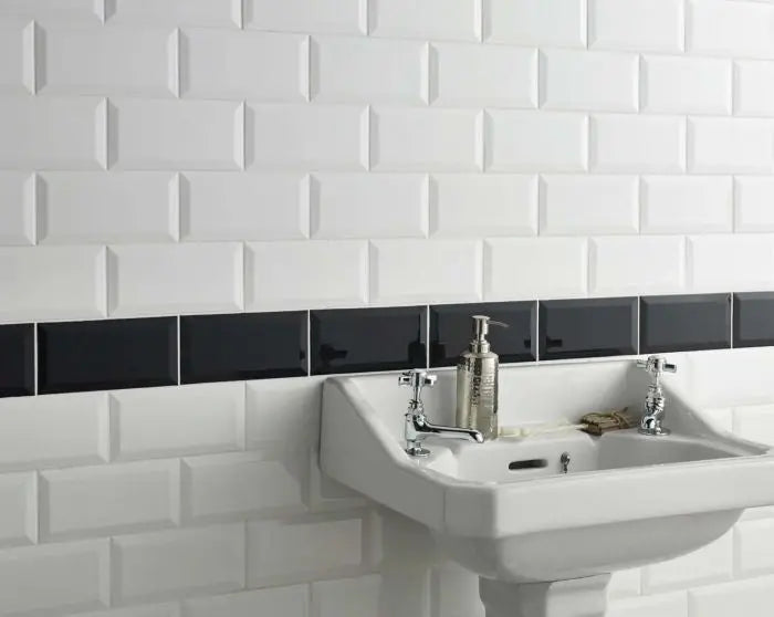 Classico Blanco White Metro 200 x 100 Tile - Luxury Tiles UK