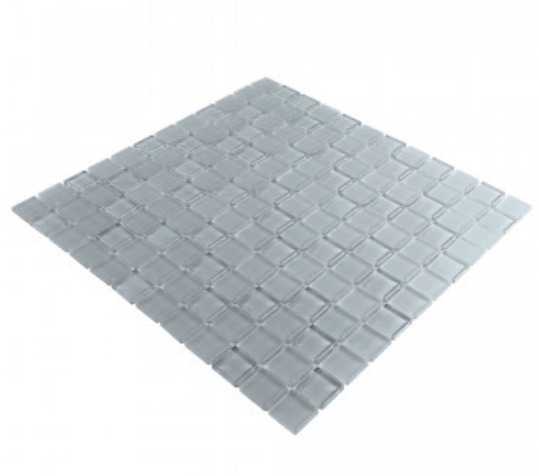 Grey Peel and Stick Mosaic Tile -Self Adhesive