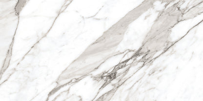 Natural Calacatta Polished Marble Effect 600x1200mm Tile