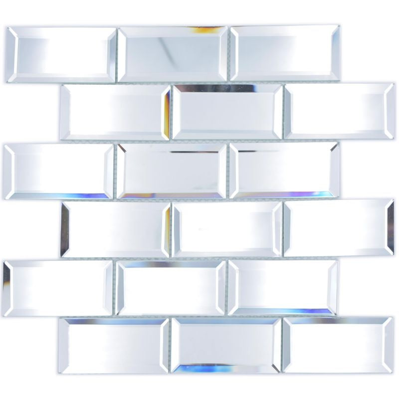 Mirror Glass Mosaic Tile 298x298mm - Luxury Tiles UK