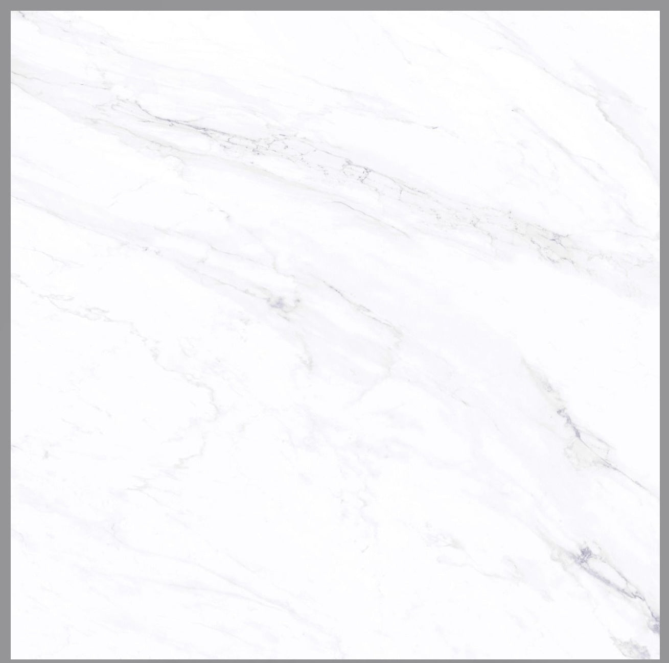 Calacatta Gloss Marble effect Porcelain tile 800x800mm - Luxury Tiles UK