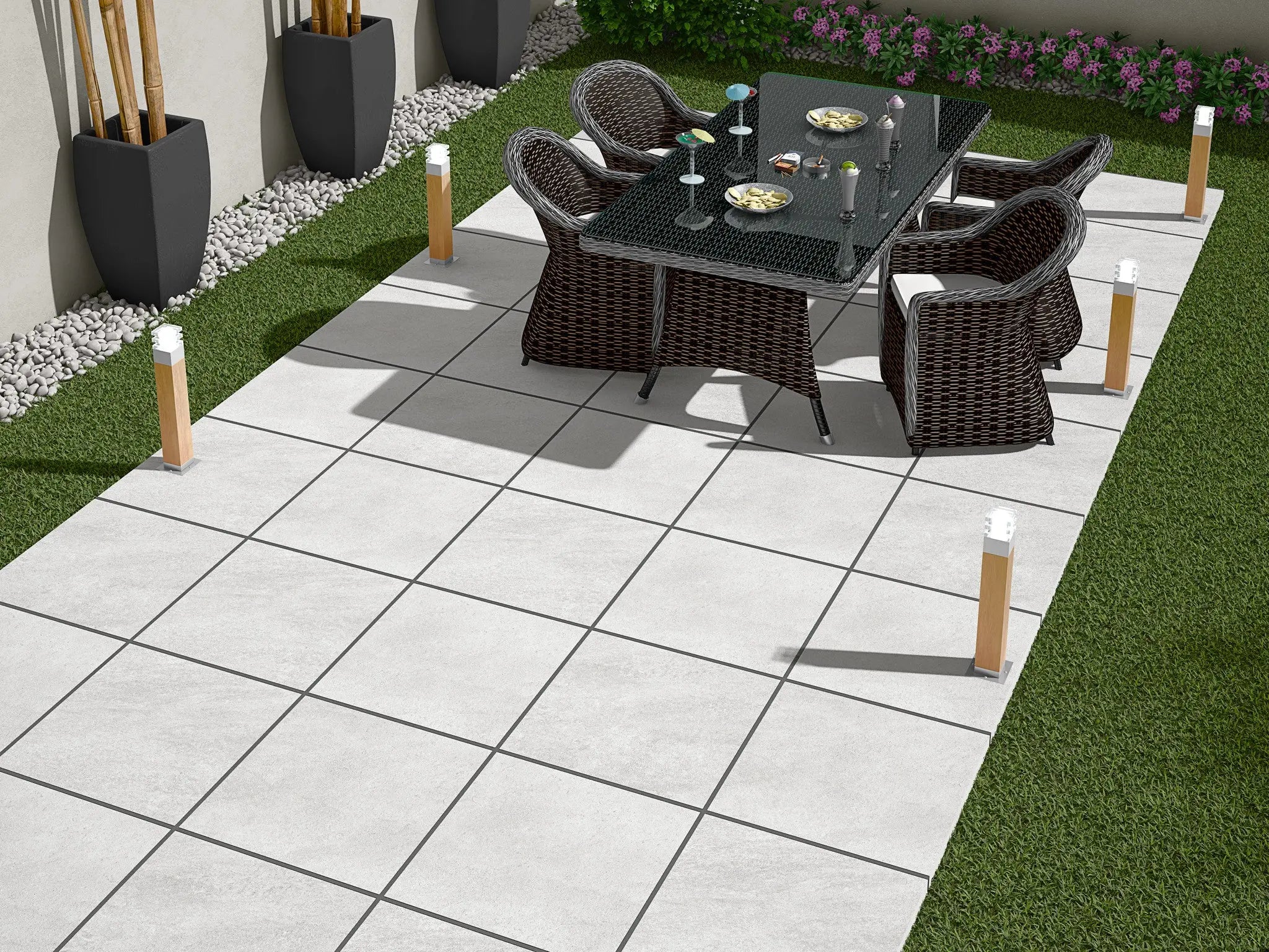 County Hammer stone Grey 600x600x20mm Outdoor tiles Luxury Tiles