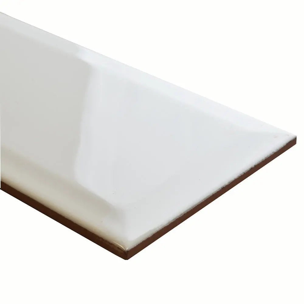 Metro Retro  Blanco Gloss tile 200x100mm