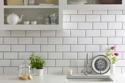 Classico Blanco White Metro 200 x 100 Tile