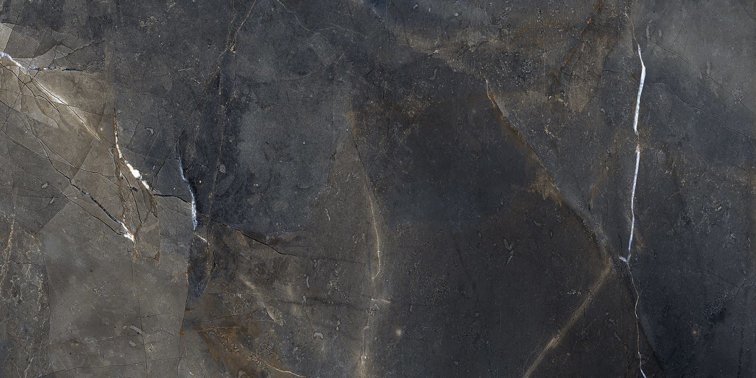 Galaxy Grey Marble Effect 600x300mm Floor and Wall Tile