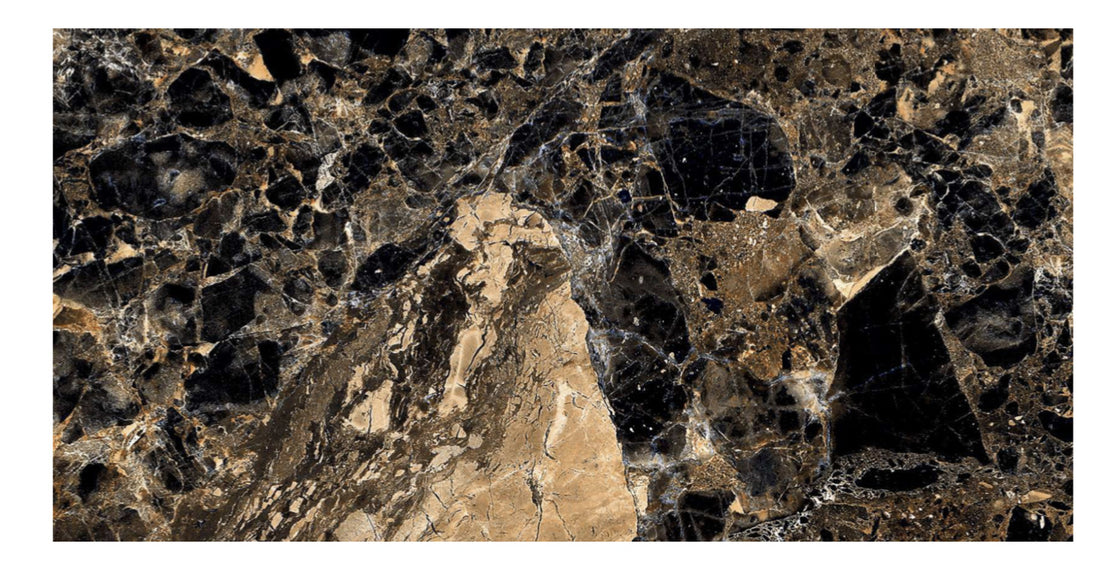 Magic Gold Marble Effect 600x1200mm Floor and Wall Tile - Luxury Tiles UK