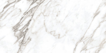 Natural Calacatta Polished Marble Effect 600x1200mm Tile