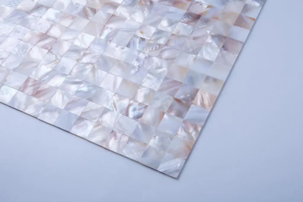 Mother of Pearl Oyster White Mosaic 304x304mm Tile Minoli’s Marvel Collection