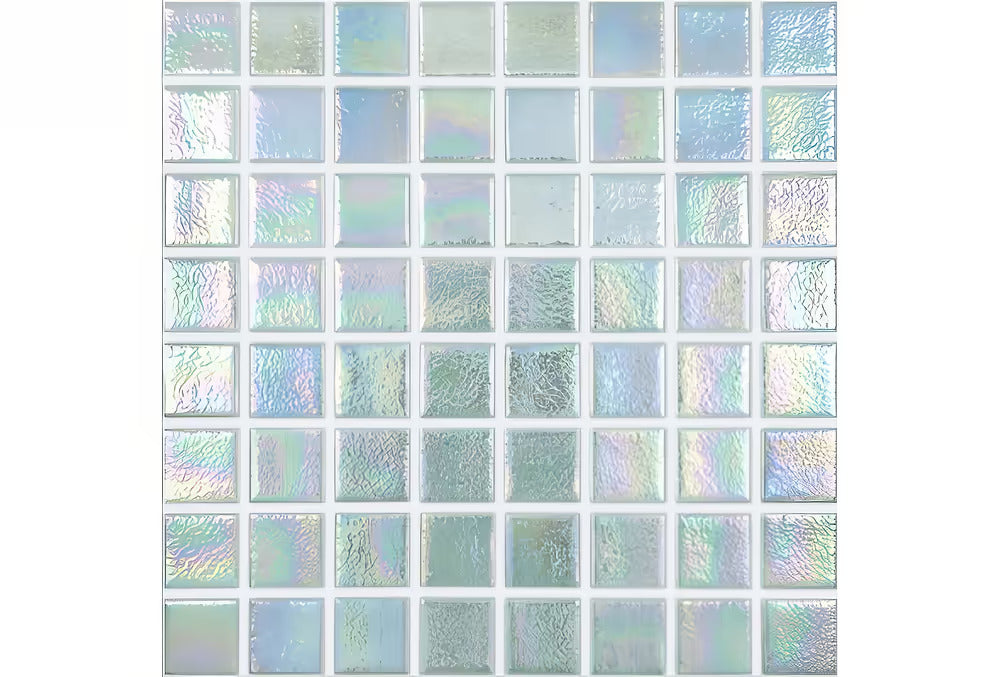 Green Blue Glass Swimming Pool Mosaics