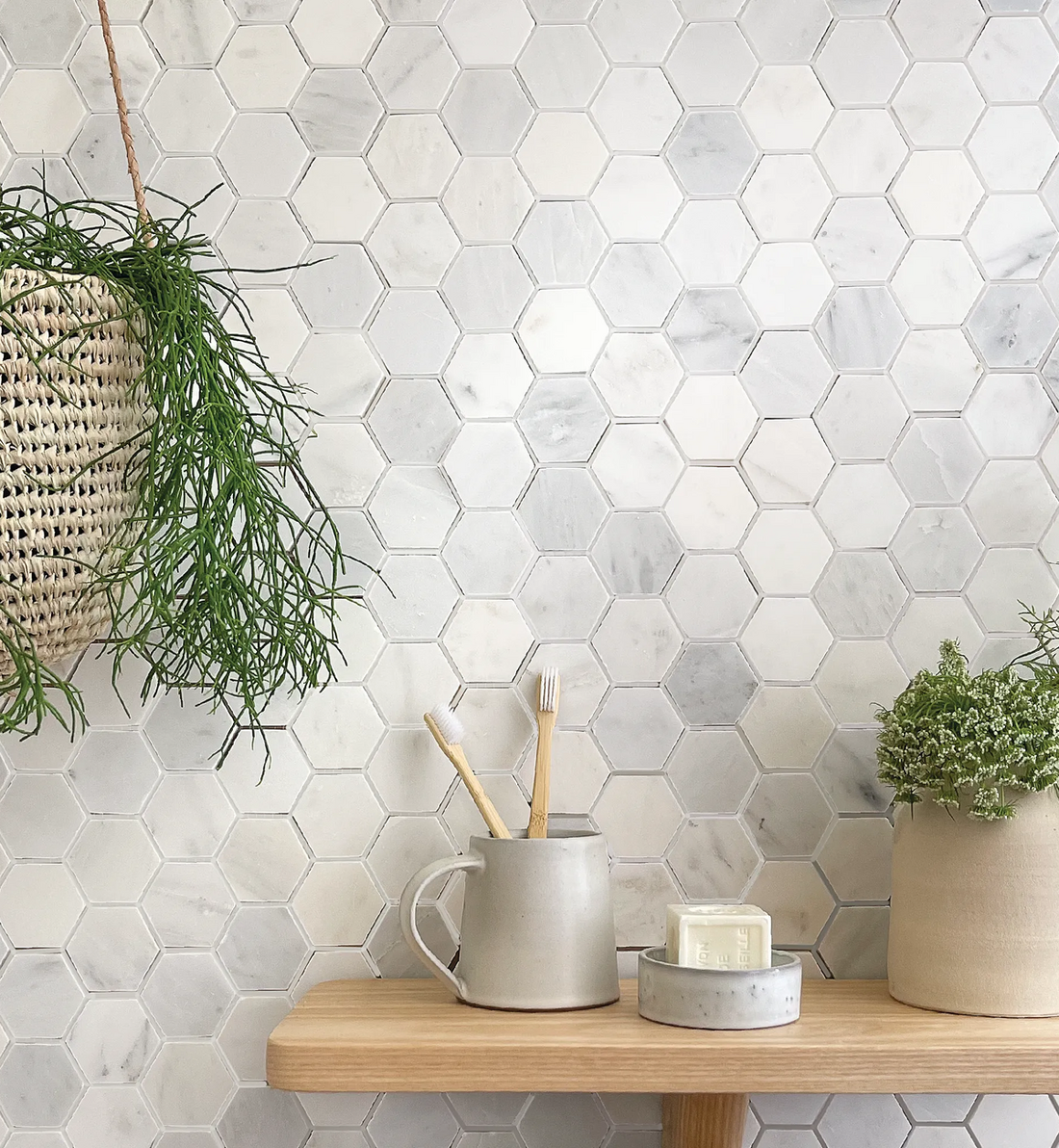 hexagon mosaic 