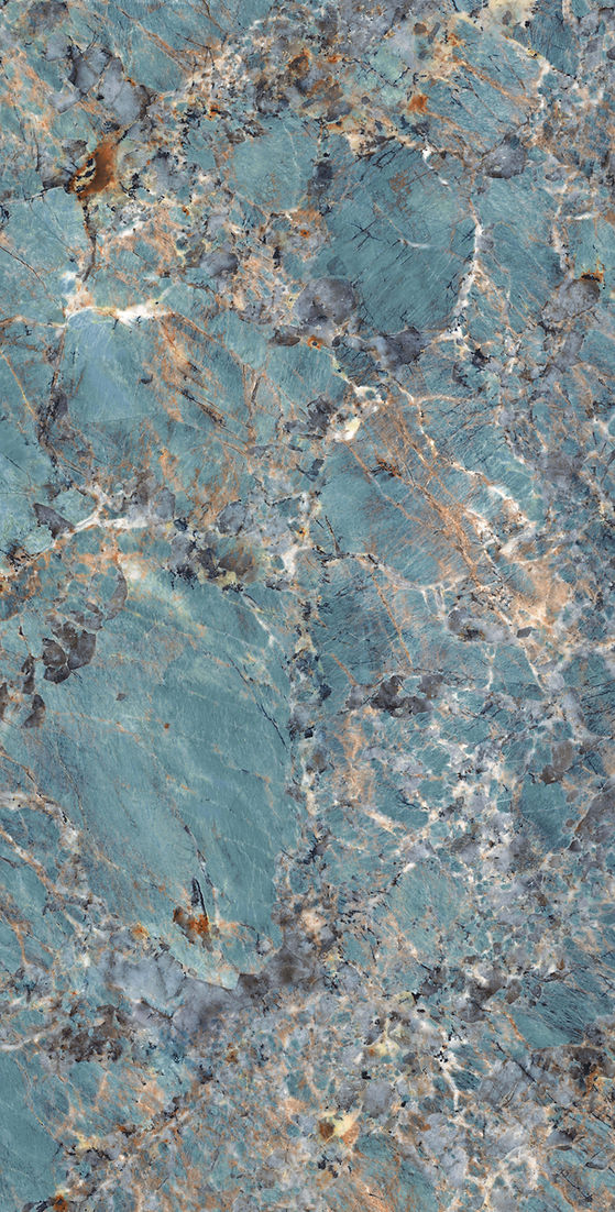 Amazonite Turquoise Marble Effect Walls and Floor Tile 60x120 cm