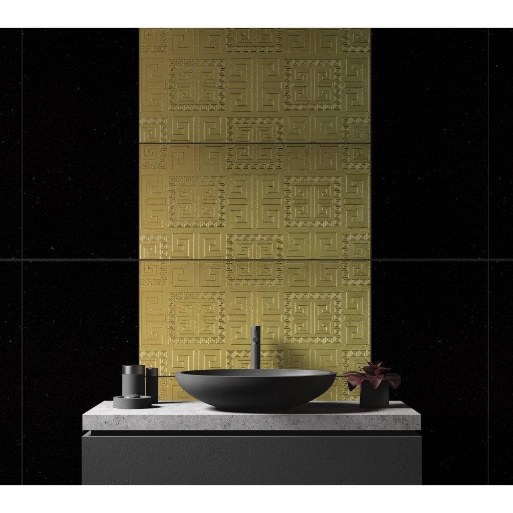 Gold wall decor 