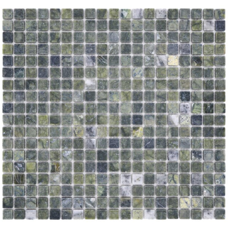 green matt stone mosaic 