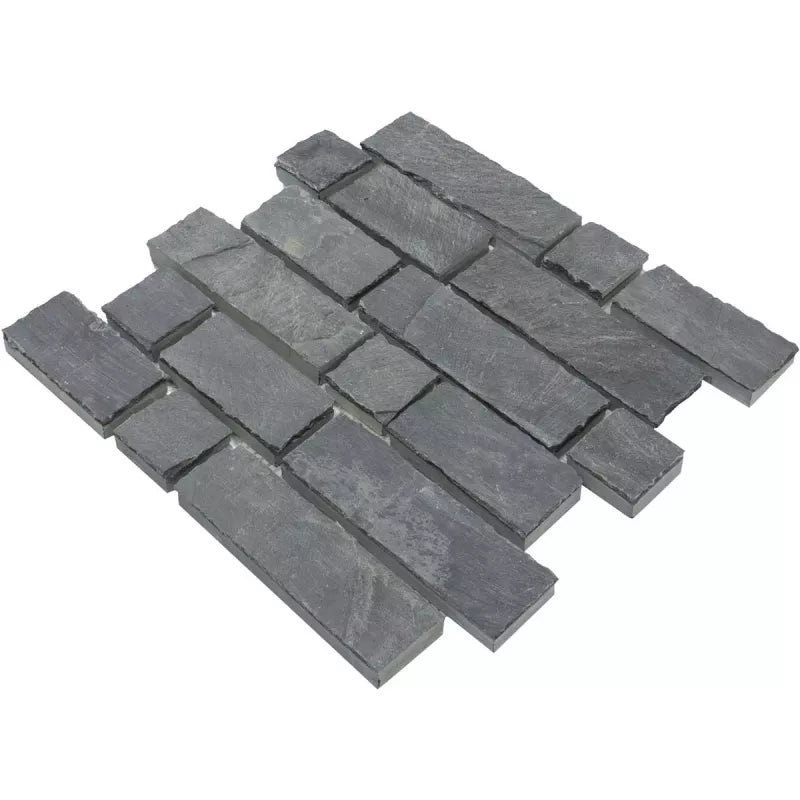 brick slate mosaic tile 