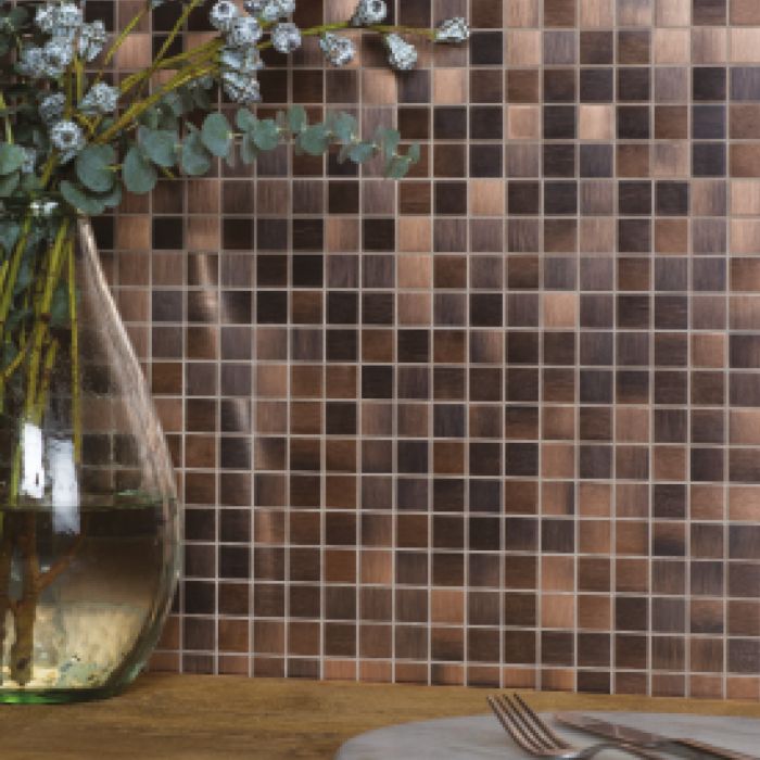 Bronze Copper Mosaic Tile - Luxury Tiles UK