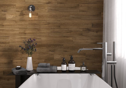 brown wood effect tiles 