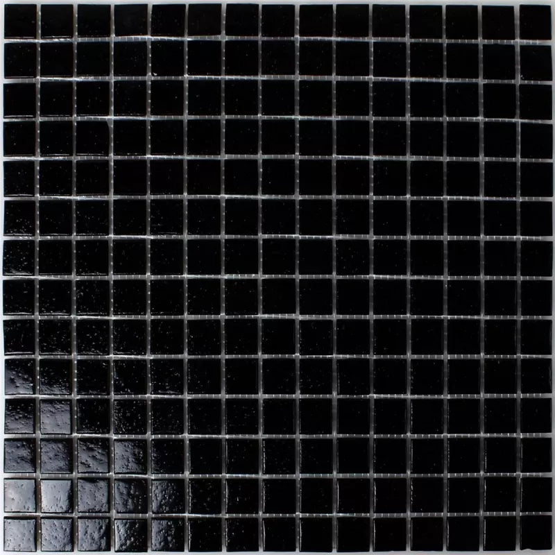 Full sheet of black pool and spa mosaic by luxury tiles uk 
