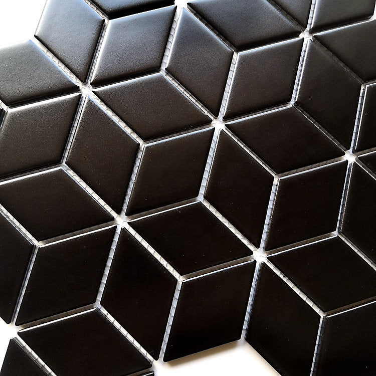 diamond black mosaic 