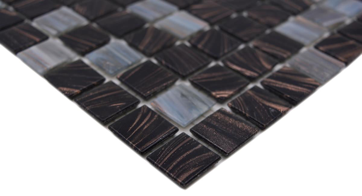 Black Sea Moss Swimming Pool Mosaic Tiles