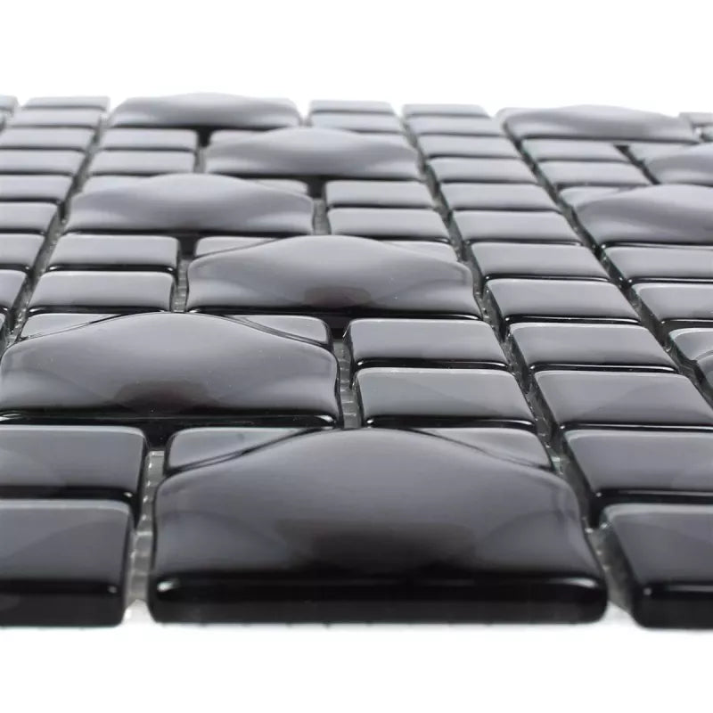 black 3d glass 