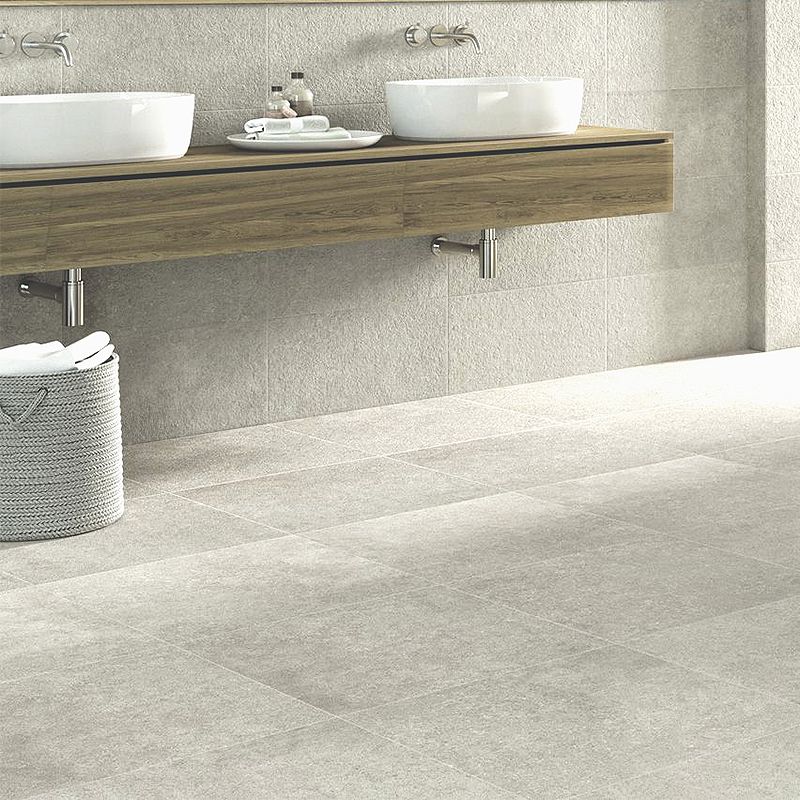 Grey Stone porcelain floor tiles 